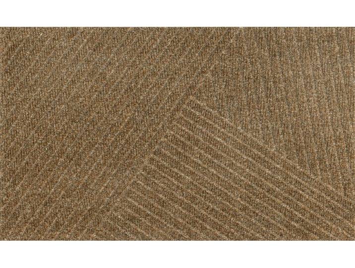 Deurmat Buiten & Binnen - Strepen Taupe 45x75cm - Wasbaar