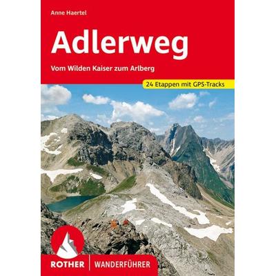ROTHER Wanderführer Adlerweg, Taschenbuch von Anne Haertel, Rother Bergverlag, 978-3-7633-4490-1