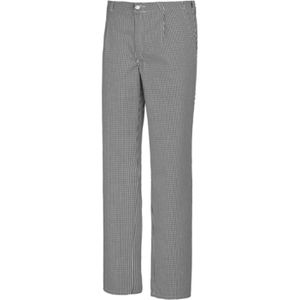 BP Arbeitshose Koch- und Bäckerhose, Herren, Kochhose / Bundhose, schwarz-kariert, Größe 60
