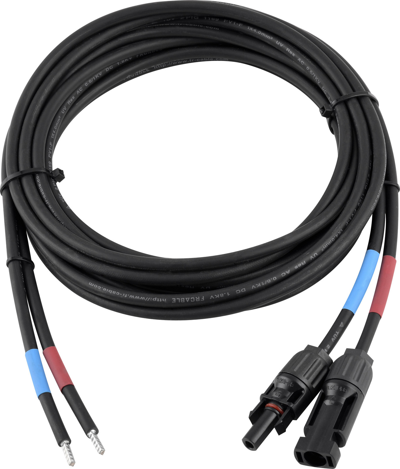 Enjoy Solar zonnepaneelkabel 6 mm², 3 meter, met zonnesteekverbindingen voor de verbinding tussen zonnemodule en laadregelaar