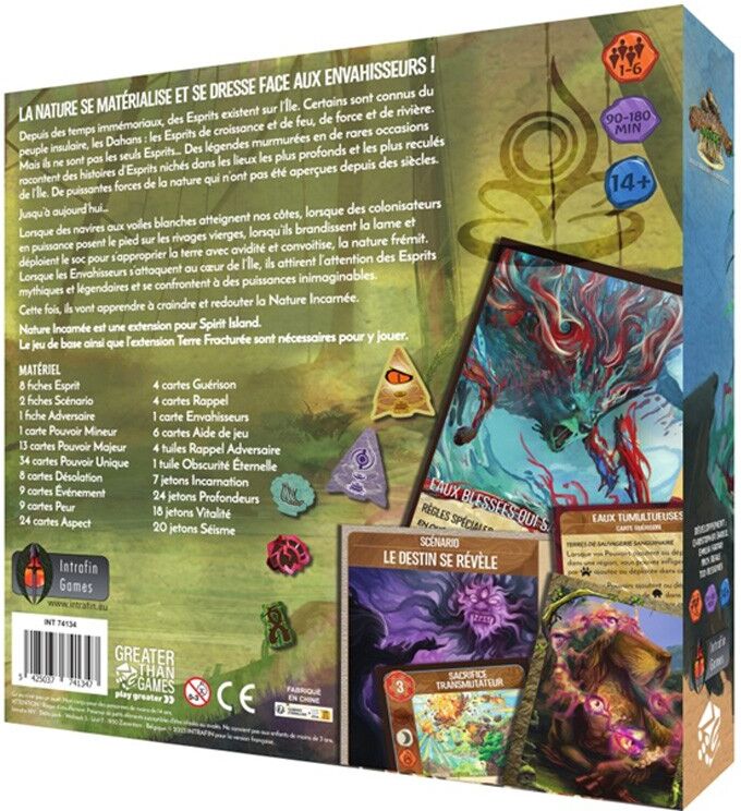 Intrafin Games Spirit Island - Extension Nature Incarnée VF