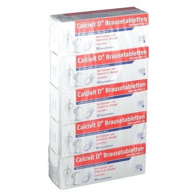 Calcivit D Brausetabletten 50 St