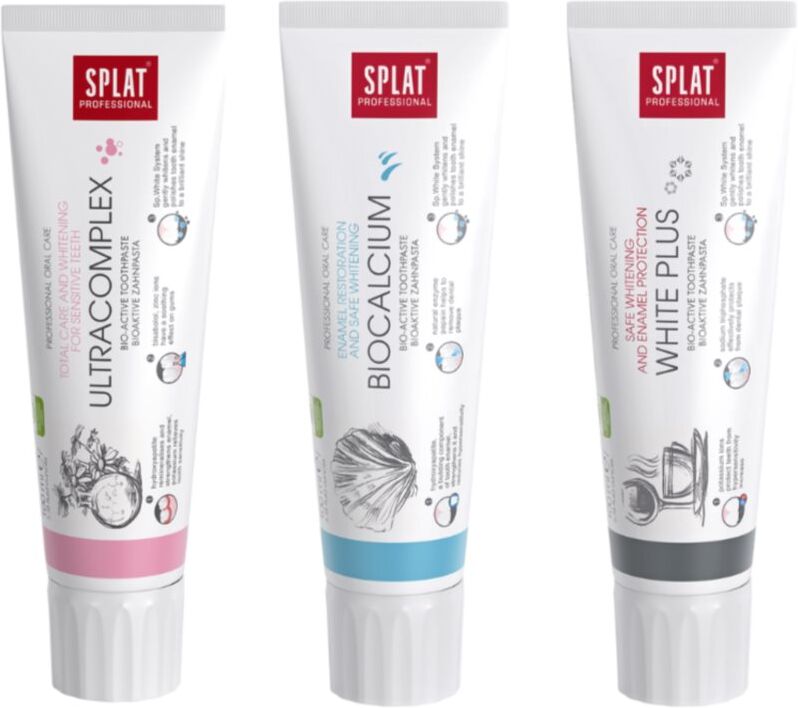Splat Trio set dentifrice 3 pcs