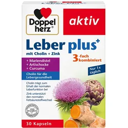 DOPPELHERZ Leber plus Kapseln 30 St