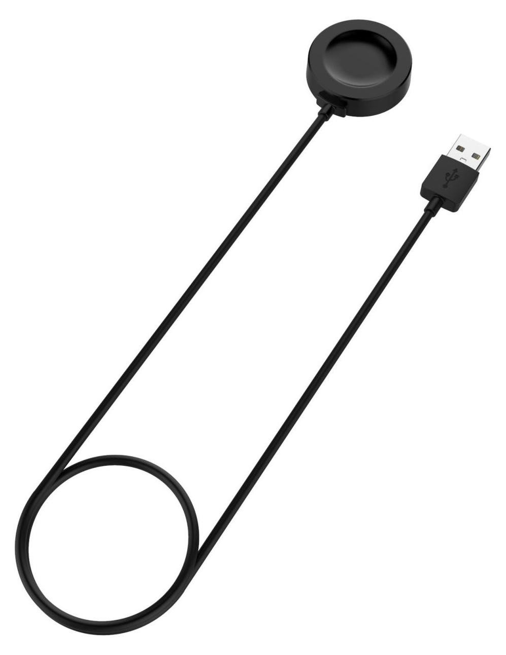 Wigento USB-oplaadkabel met magneet voor Huawei Watch D3 D2, 1 meter, zwart