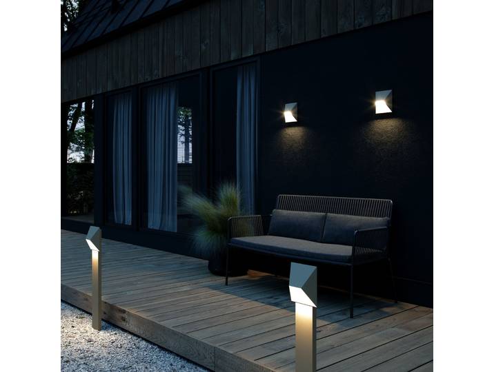 Pontio Lampe de Jardin Sanded - Nordlux Pontio Garden - Moderne - Métal - À ampoule unique