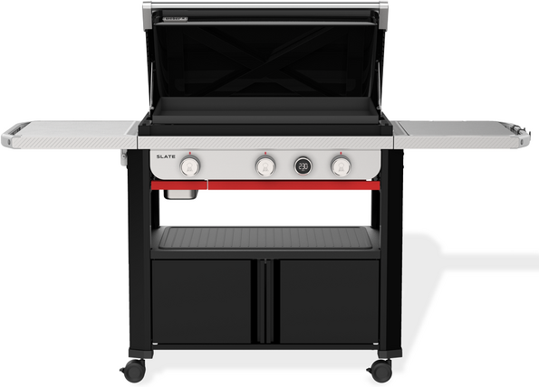 Weber Piastra Premium Slate GPD 76cm - Barbecue a gas portatile