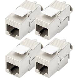 Digitus DN-93615-4 RJ45-Einbaumodul Keystone CAT 6a 4 St.