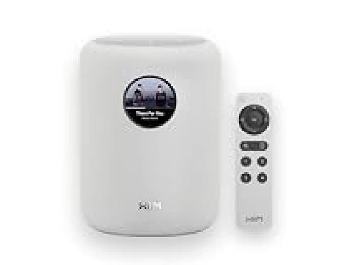 WiiM Sound, Enceinte Intelligente Hi-Res avec WiFi et écran Tactile, Blanc