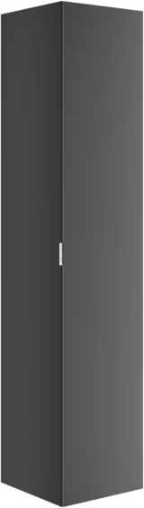 Keuco Edition 11 Art Hochschrank 32554540401 40x180x36cm, Anschlag rechts, mit Elektrik, Lack seidenmatt, smoke