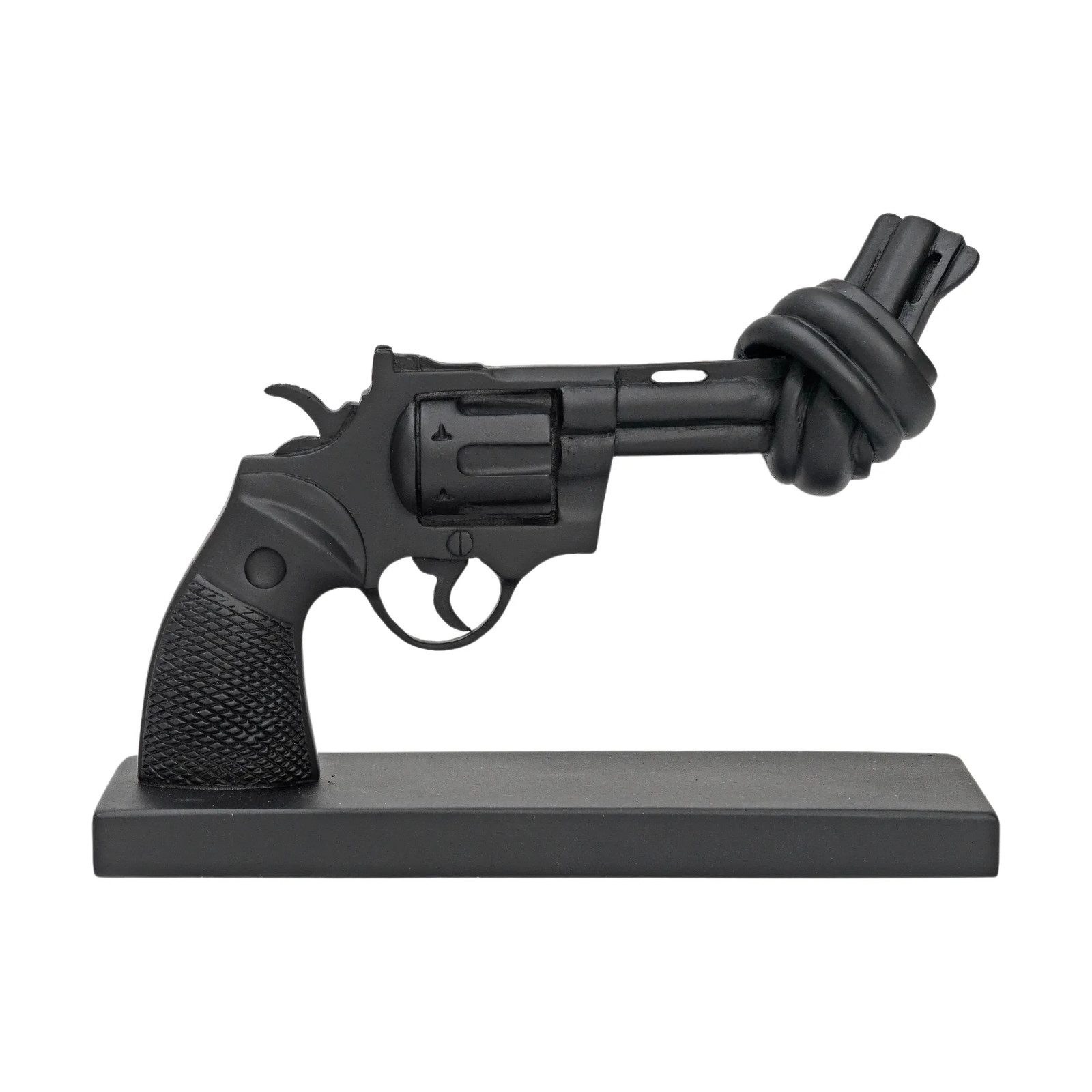 Non Violence Soft black voor volwassenen, Zwart, 30 cm