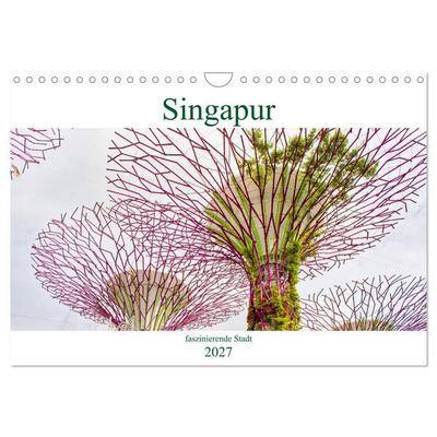 Singapur - faszinierende Stadt (Wandkalender 2027 DIN A4 quer), CALVENDO Monatskalender