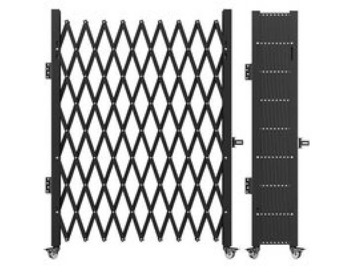 VEVOR Porte de sécurité pliante simple, porte pliante, 2,21 m H x 2,4 m W, porte pliante