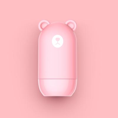 Theft Protection Roller Stamp For Privacy Secure Your Personal Information pink