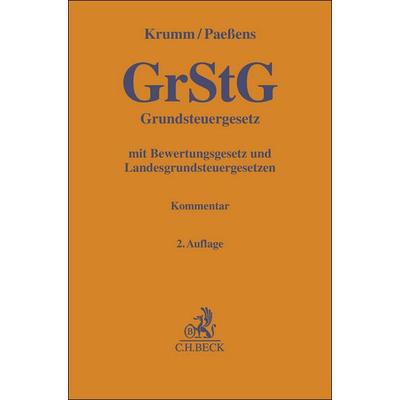 Grundsteuergesetz. GrStG, Gebundene Ausgabe von Marcel Krumm,Petra Paessens, C.H. Beck, 978-3-406-82664-1