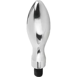 BALLENGRIFF FESTSTEHEND, FORM:E ALUMINIUM, KOMP:STAHL, L1=80