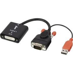 LINDY Monitor Konverter VGA Converter [VGA - DVI] 1920 x 1200 Pixel 38184
