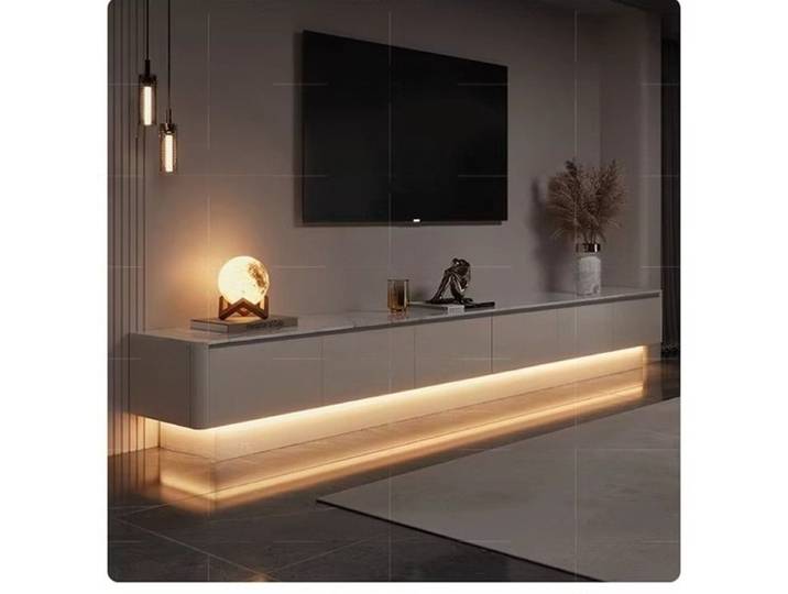 Meuble TV moderne pour salon, meuble TV sur pied, table basse, meuble de divertissement, support de télévision, mobilier de maison