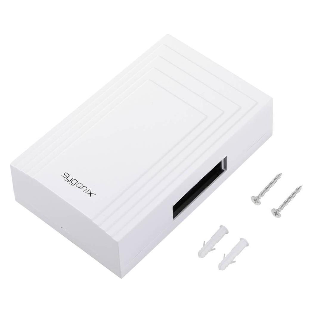 Sygonix SY-5491840 Gong 8 - 12 V 85 dB Weiss (SY-5491840)