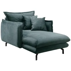 Relaxsessel Lava Hellblau Velours