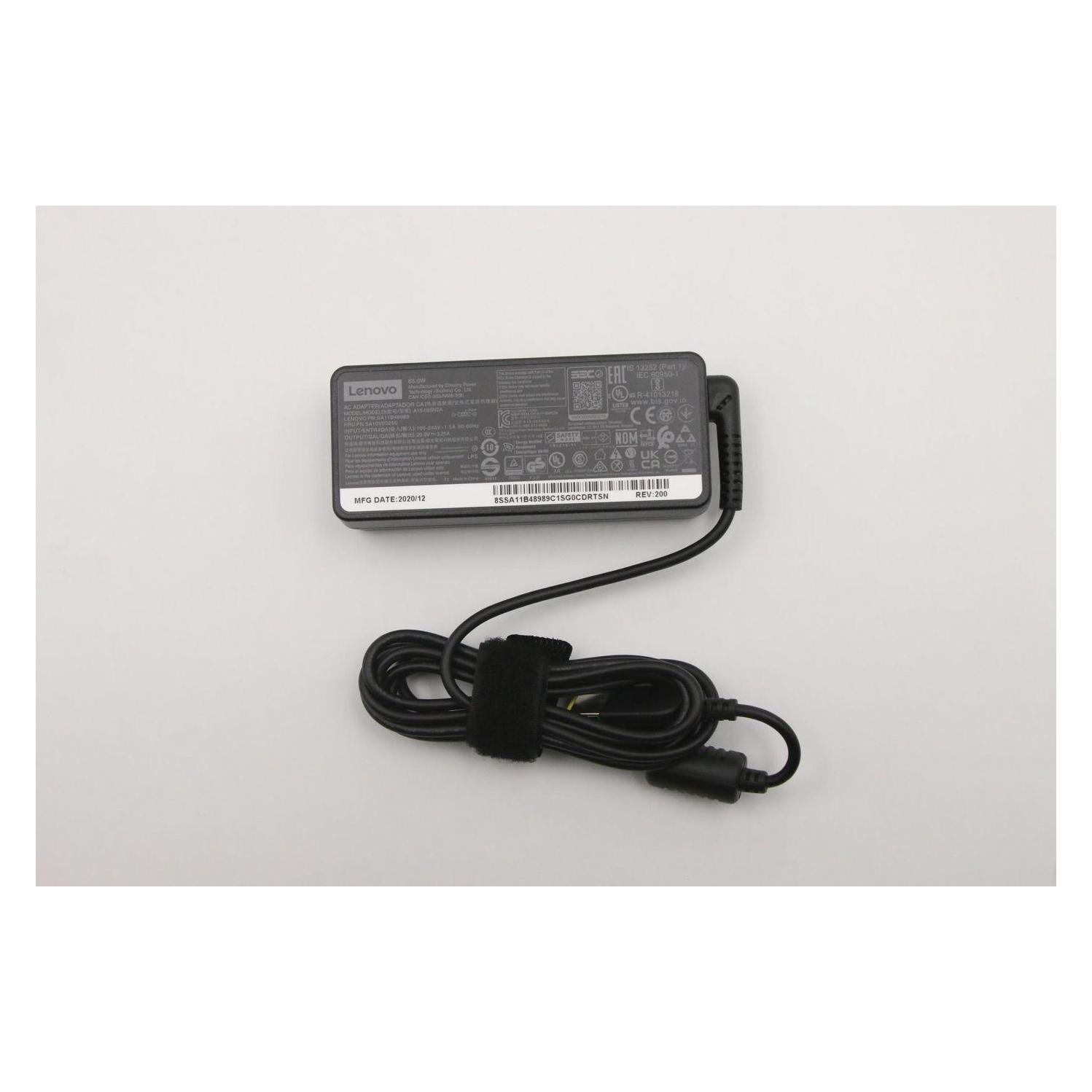 Lenovo 65W AC adapter with Rectangle (65 W) (ADLX65CLGC2A)