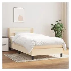 vidaXL, Boxspringbett, Lucan (Horizontale Streifen) (90 x 190 cm)