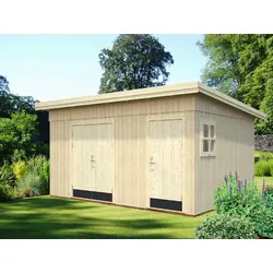 Palmako Gerätehaus Kalle 13,5 m2 - 18+70 mm