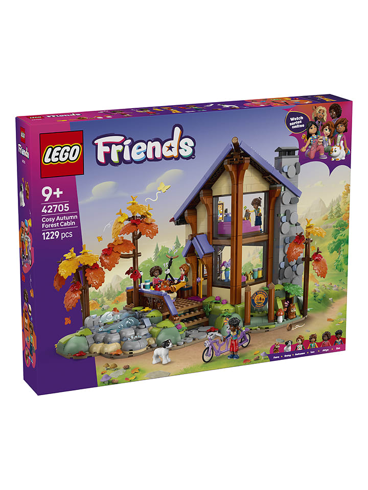 LEGO® Friends: Gemütliche Hütte im Herbstwald - ab 9 Jahren - onesize