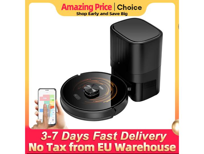 Robot aspirateur K30, poubelle autonettoyante, double Laser, nettoyage des taches UV, autonomie de 240 minutes, lavage automatique intelligent des sols des tapis