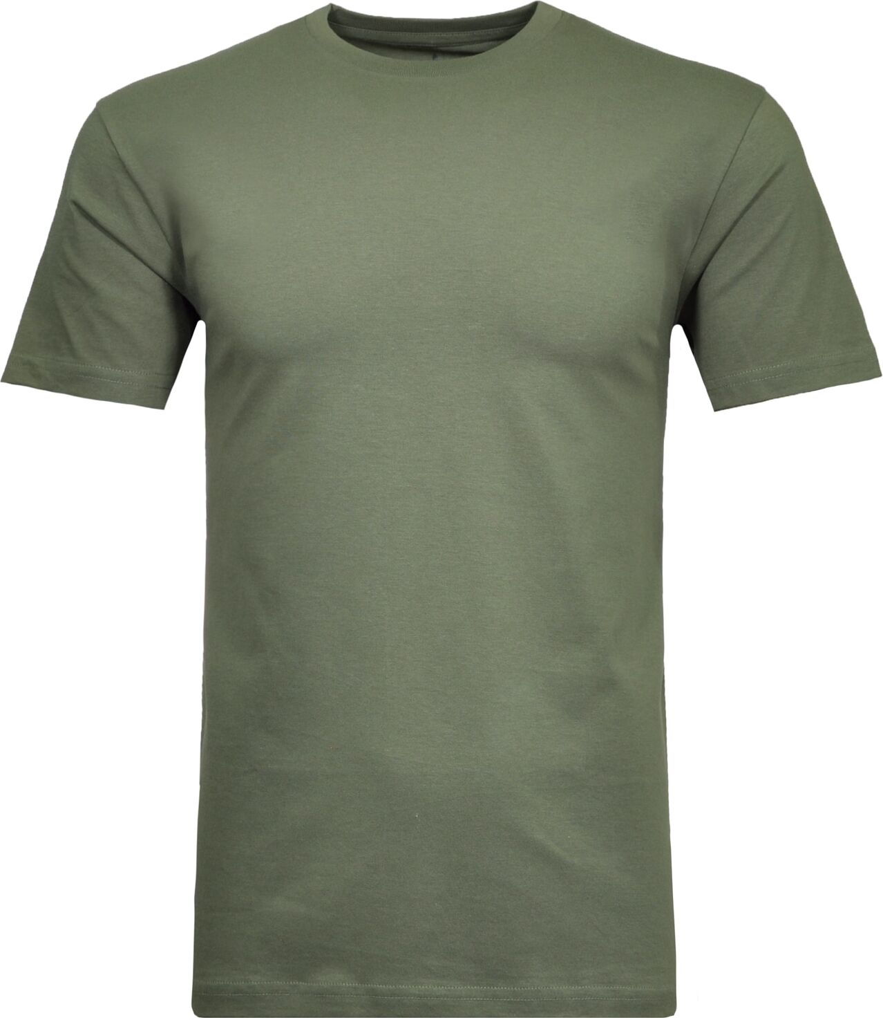 Longshirt RAGMAN, Herren, Gr. 5XT, grün (oliv), Baumwolle, Rundhals, Shirts Longshirt oliv 5XT