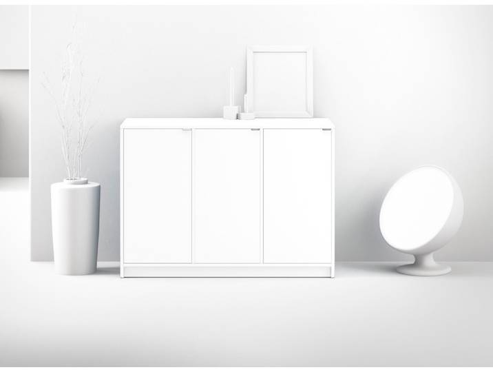 Commode sur mesure Mélaminé premium Blanc