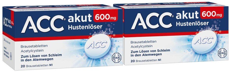 ACC akut 600mg Hustenlöser 2x20stk