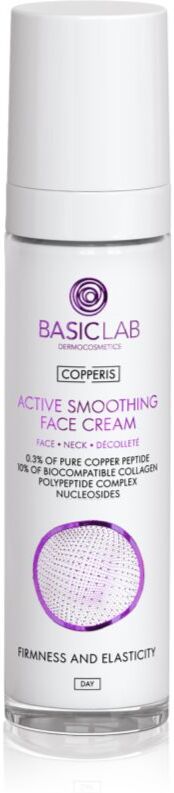 BasicLab Dermocosmetics Copperis glättende Tagescreme mit Peptiden 50 ml