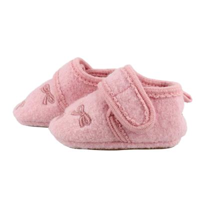 Lauflernschuh MAXIMO, Baby, Gr. 25/26, altrosa, Obermaterial: 100% Wolle, Schuhe Lauflernschuh