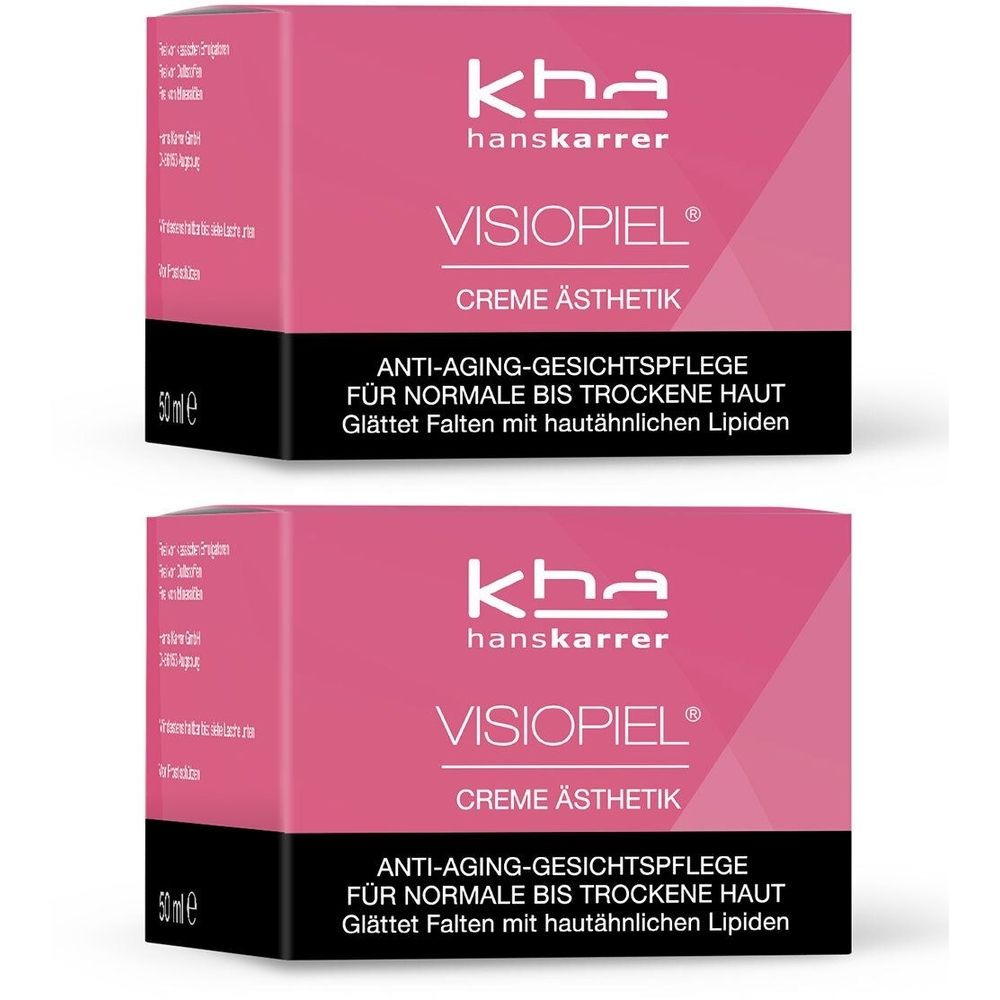 Visiopiel Creme Ästhetik 2x 2x50 ml