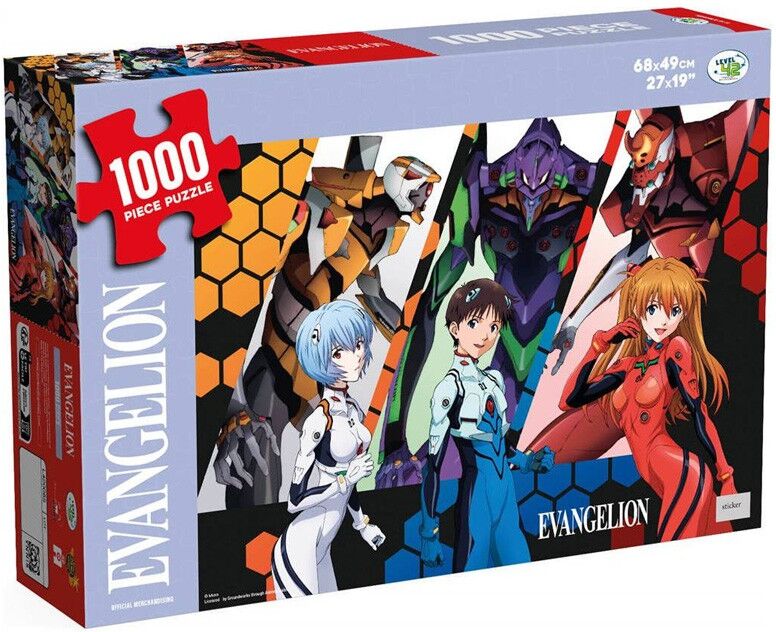 Don't Panic Games Puzzle 1000 pièces - Officiel Neon Genesis Evangelion