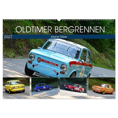 OLDTIMER BERGRENNEN - Kleine Flitzer (Wandkalender 2027 DIN A2 quer), CALVENDO Monatskalender