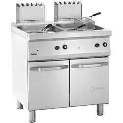 Bartscher Fritteuse Gas, 700, B800, 2x15L