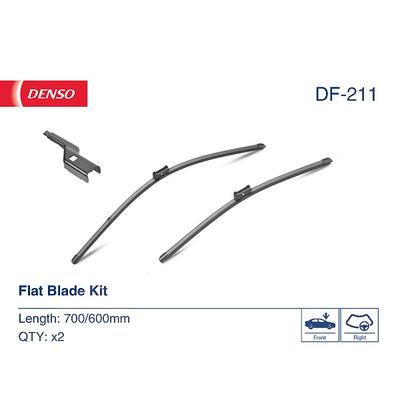 Denso Wischblatt [Hersteller-Nr. DF-211] für Vauxhall
