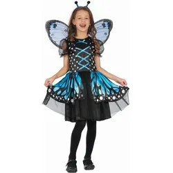 GoDan Schmetterlingsfeenkostüm für Kinder, Grösse 110/120 cm (110)