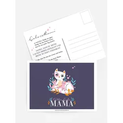 Grußkarten zum Muttertag selbst gestalten mit Spruch und Fotos im Onlinedesigner bei Meine-Kartenmanufaktur.de