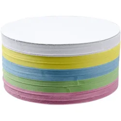 OTTO Office 500er-Pack Moderationskarten »Kreis« Ø 14 cm 5 Farben rosa