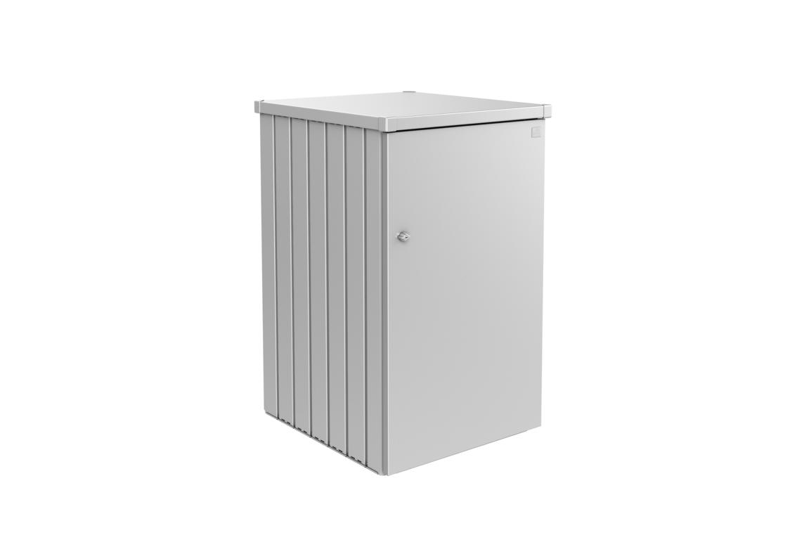 BIOHORTGARTE Mülltonnenbox Alex silber-metallic 16904176