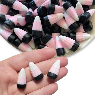 Inspired Finds Mini Pink Resin Candy Corn Decorations For Halloween Crafts And Home Decor 10pcs