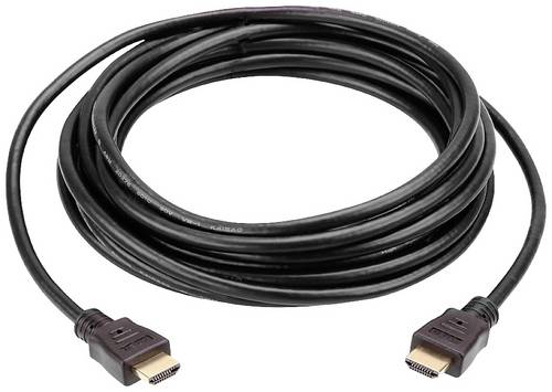 ATEN HDMI Anschlusskabel HDMI-A Stecker 20.00m Schwarz 2L-7D20H 4K UHD, Geschirmt HDMI-Kabel