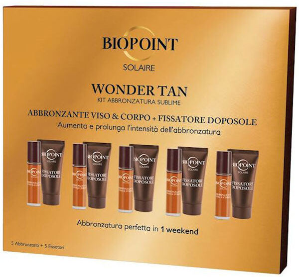 Biopoint Wonder Tan Kit Abbronzatura sublime