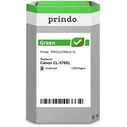 Prindo, Druckerpatrone, kompatibel mit Canon CL-576XL mehrere Farben