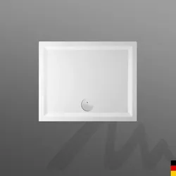 Mauersberger Duschwanne „lupina“ 1100 × 900 mm in Weiß