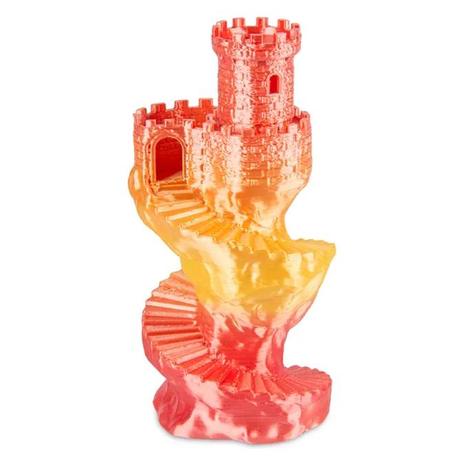 Spectrum Filament PLA Rainbow Fire Red 1.75mm 1kg (1000 g, 1.75 mm) (81017)