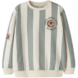 Tchibo - Name IT Kinder-Sweater »Football« - Jungen - Gr. 116 - hellgrün